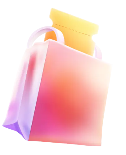 shopping bag&coupon