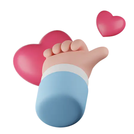 【PNG素材网-png.mixinnet.cn】像手和心