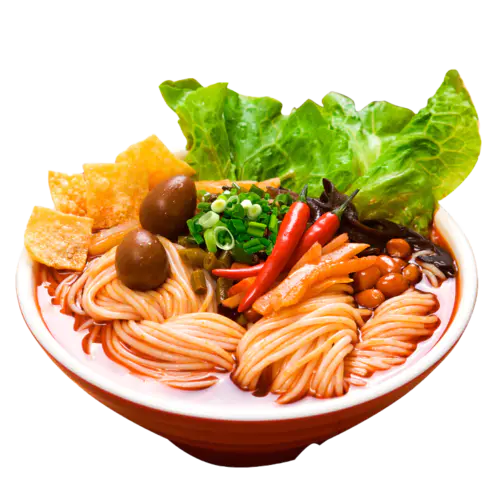 【PNG素材网-png.mixinnet.cn】螺蛳粉 螺霸王素食/螺蛳粉/面条/豆干