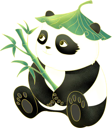 【PNG素材网-png.mixinnet.cn】熊猫动物熊猫PNG图片