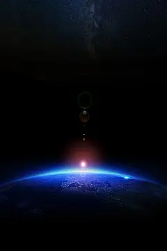 【PNG素材网-png.mixinnet.cn】黑色背景（地球）