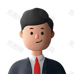 卡通3D人物头像插画模型图商务职业人士创意立体免抠psd设计素材-淘宝网