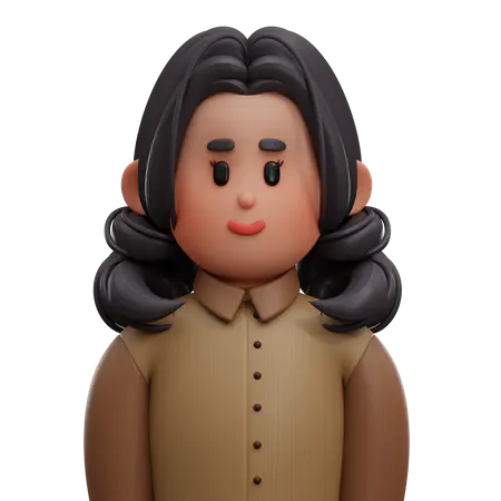 【PNG素材网-png.mixinnet.cn】女孩头像