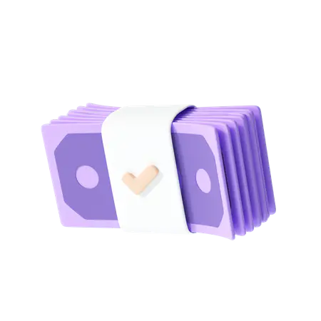 【PNG素材网-png.mixinnet.cn】一捆钱