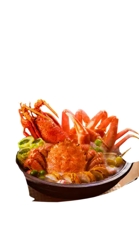 【PNG素材网-png.mixinnet.cn】海鲜锅素材-美食免抠