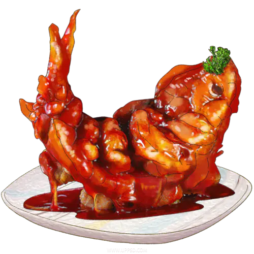 【PNG素材网-png.mixinnet.cn】美食插画PNG图片未命名画板