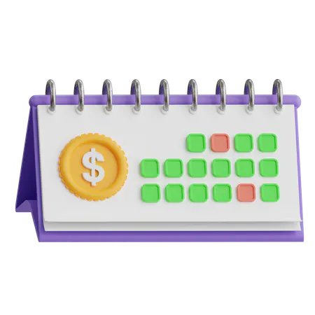 【PNG素材网-png.mixinnet.cn】财务日历