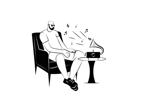【PNG素材网-png.mixinnet.cn】indian-doodle简洁绘画黑白png元素