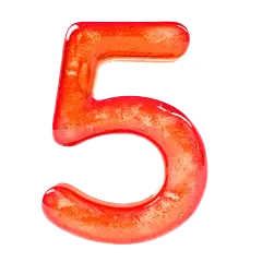 【PNG素材网-png.mixinnet.cn】阿拉伯数字设计 透明png @两秒视觉