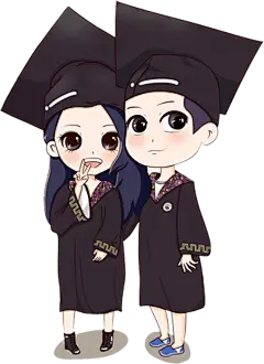 【PNG素材网-png.mixinnet.cn】毕业季人物