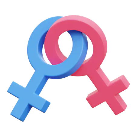 【PNG素材网-png.mixinnet.cn】女同性恋符号
