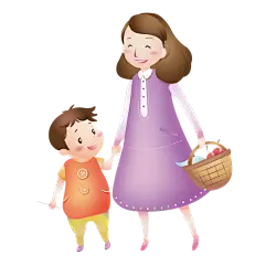 【PNG素材网-png.mixinnet.cn】母亲节手绘png (11)