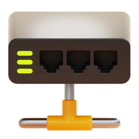 【PNG素材网-png.mixinnet.cn】集线器