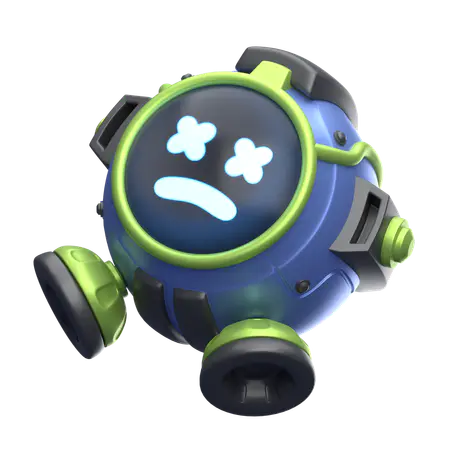 【PNG素材网-png.mixinnet.cn】死机器人