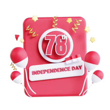 【PNG素材网-png.mixinnet.cn】独立日贺卡