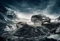 Land Cruiser Prado : Key visual for new advertising campaign of Land Cruiser Prado.Original size - 1