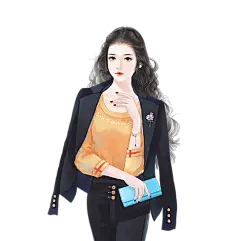 【PNG素材网-png.mixinnet.cn】女-正装_540