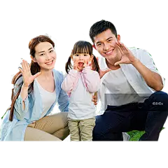 【PNG素材网-png.mixinnet.cn】亲子游一家子