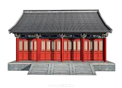 【PNG素材网-png.mixinnet.cn】国潮建筑插画PNG