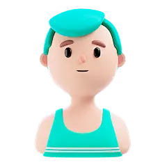【PNG素材网-png.mixinnet.cn】创意卡通3D立体人物头像发型插画肖像模型C4D风免抠psd设计素材