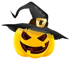 【PNG素材网-png.mixinnet.cn】万圣节南瓜头巫师帽