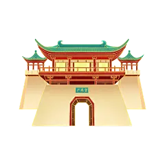 【PNG素材网-png.mixinnet.cn】古楼建筑素材 (175)