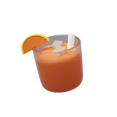 【PNG素材网-png.mixinnet.cn】Cocktail 3D Illustration