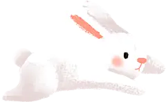 【PNG素材网-png.mixinnet.cn】中秋节 月兔 兔子 动物 (2).png