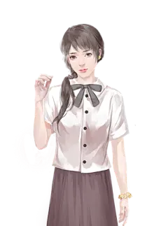 【PNG素材网-png.mixinnet.cn】手偶少女_540
