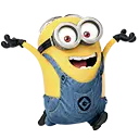 【PNG素材网-png.mixinnet.cn】happy-minion-icon