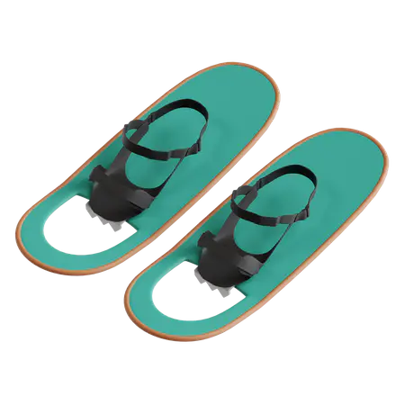 【PNG素材网-png.mixinnet.cn】雪鞋行走