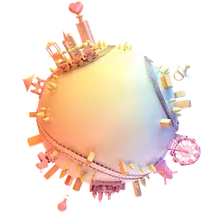 【PNG素材网-png.mixinnet.cn】png三维立体C4D免抠3D装饰元素