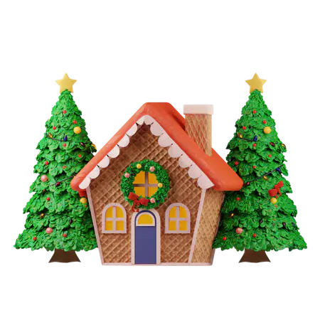 【PNG素材网-png.mixinnet.cn】房屋树