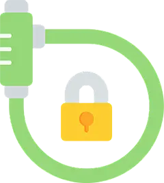 【PNG素材网-png.mixinnet.cn】Lock Icon