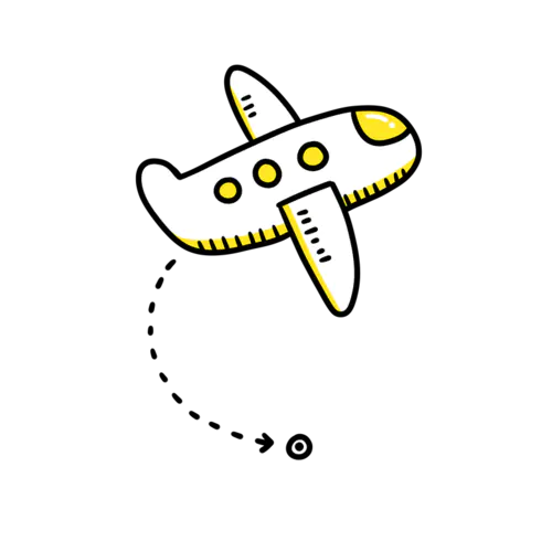 【PNG素材网-png.mixinnet.cn】飞飞机卡通飞机