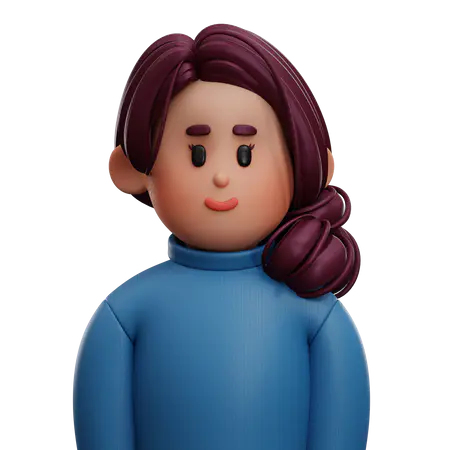 【PNG素材网-png.mixinnet.cn】女孩头像