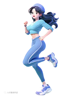 【PNG素材网-png.mixinnet.cn】跑步运动