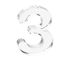 【PNG素材网-png.mixinnet.cn】免扣数字3-PNG