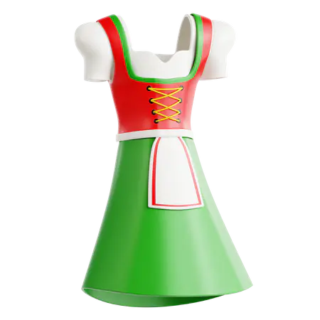 【PNG素材网-png.mixinnet.cn】Dirndl连衣裙