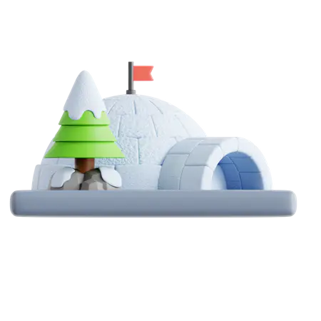 【PNG素材网-png.mixinnet.cn】冰屋