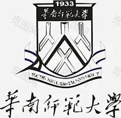 华南师范大学logo免抠png素材_新图网ixintu.com