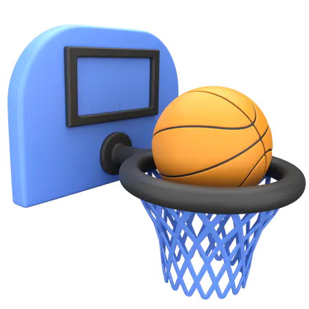 Basket Ball 3D Illustration