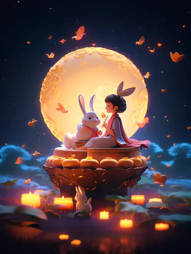 【PNG素材网-png.mixinnet.cn】中秋节海报