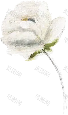 油画植物png (9)