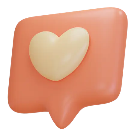 【PNG素材网-png.mixinnet.cn】Like Heart 3D Illustration