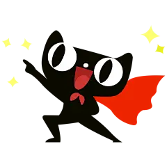 【PNG素材网-png.mixinnet.cn】卡通天猫猫 卡通天猫猫 透明图png卡通图@两秒视觉