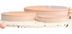 【PNG素材网-png.mixinnet.cn】米色3D立体台面舞台展台圆台png  (1)
