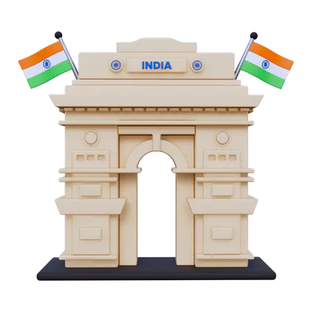 【PNG素材网-png.mixinnet.cn】印度门