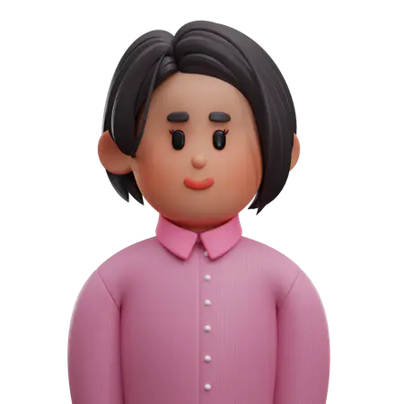 【PNG素材网-png.mixinnet.cn】女孩头像