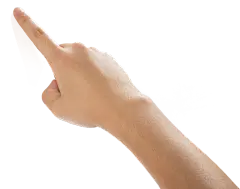 【PNG素材网-png.mixinnet.cn】手势空白 PNG免抠图
